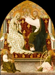 Couronnement de la Vierge, vers 1455.