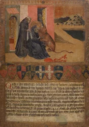 Saint Jérôme retirant une épine de la patte du lion