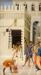 La Décapitation de Saint Jean-Baptiste, 1455-60