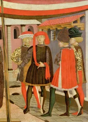 Frontal du Cassone Adimari (détail)