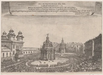 Festival à Turin, octobre 1650