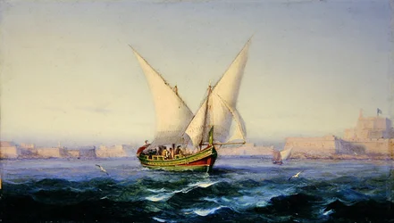 Au large du port de La Valette