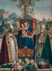 Vierge et Enfant avec Saint Lorenzo Giustiniani et Zeno, 1874, 1903