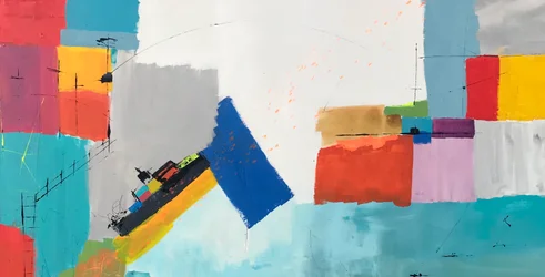 Pourquoi pas  (acrylique sur toile)
