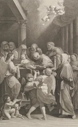 La circoncision du Christ, un groupe d