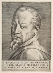 Portrait en buste de Frans Floris