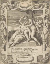 Ixion embrassant un nuage, pensant que c