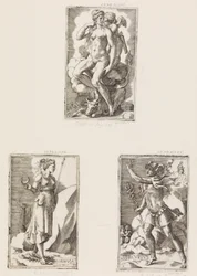 Mercure, des Planètes, planche 6, 1530-70