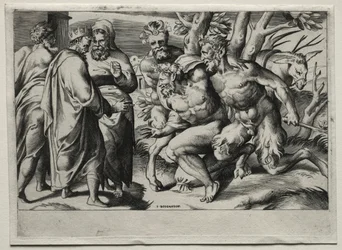 Silenus et le Roi Midas