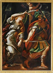 La paix chassant la guerre - Peace drives away war …