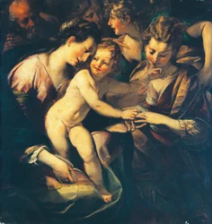 Mariage mystique de Sainte Catherine