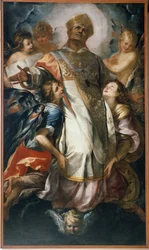 Saint Charles Borromée en gloire
