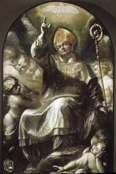 Saint Charles Borromée en gloire