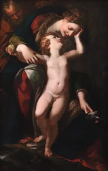 La Sainte Famille. Le Repos pendant la fuite en Égypte