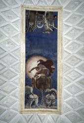 Plafond de la salle du soleil du Palais de Té à Mantoue