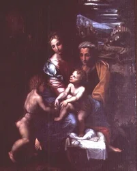 Madone et enfant avec Sainte Anne et Saint Jean-Baptiste