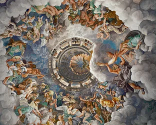 Olympe, siège des Dieux (fresque)