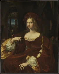 Portrait de Doña Isabel de Requesens y Enríquez de Cardona-Anglesola, c.1518