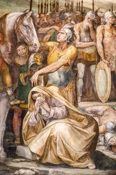 Bataille entre Horatii et Curiatii (détail)