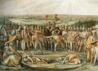 Combat entre les Horaces et les Curiaces