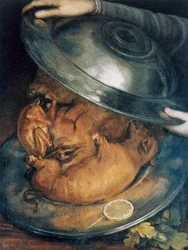 Le Cuisinier, vers 1570
