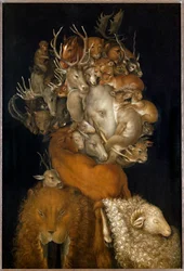 Terre, allégorie (peinture sur bois)