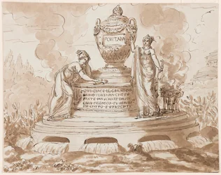Monument sépulcral pour Felice Fontana, professeur de philosophie, Padoue
