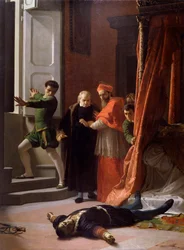 Mort du duc de Florence Alessandro de