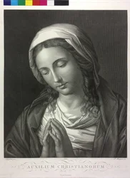 Madone en prière