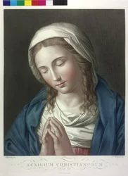 Madone en prière