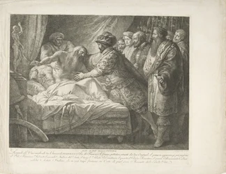 Le roi François Ier auprès de Léonard de Vinci mourant