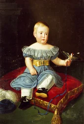 Portrait du prince Louis, Bourbon-Deux Siciles, comte d