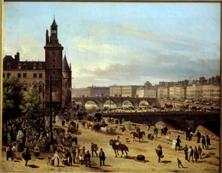 Vue de la Promenade des Fleurs, Tour de l