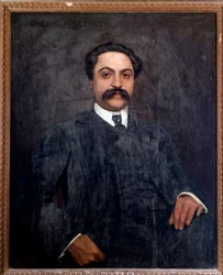Portrait de Giuseppe Martucci (1856-1909) compositeur, chef d