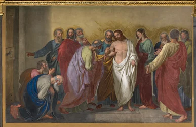 Presbytère, Giuseppe Diotti, Incrédulité de Saint Thomas 1832