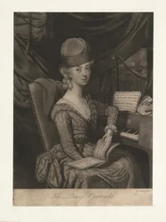 Portrait de la princesse Izabela Czartoryska née comtesse Fleming 1746-1835, 1777