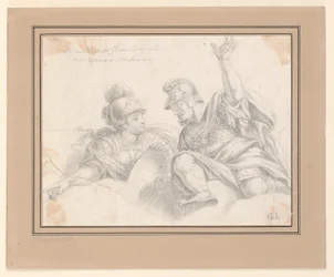 Deux soldats romains en conversation