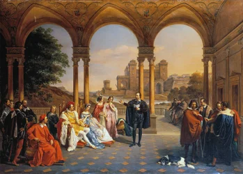 Torquato Tasso à la cour de la Maison d