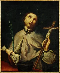 Saint Jean Népomucène (peinture sur toile)