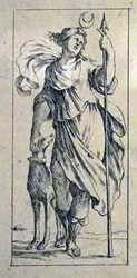 Cartes de tarot du XVIIe siècle par Giuseppe Maria Mitelli