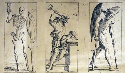Cartes de tarot du XVIIe siècle par Giuseppe Maria Mitelli