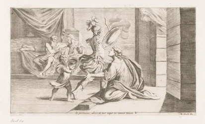 Énée part pour la bataille (Omzwervingen van Aeneas, série)