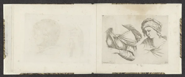 Buste de femme et torse de femme