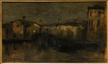 Paysage avec Maisons