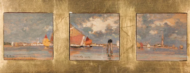 Triptyque avec lagune