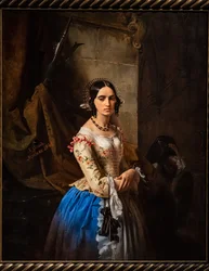 La fille du gardien du château