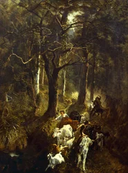 Pâturage à Fontainebleau
