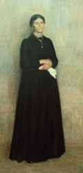 Portrait de sa mère