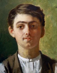 Autoportrait en jeune homme