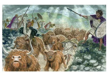 Táin Bó Cúailnge, le raid du bétail de Cooley